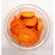 VF dried carrot crisps